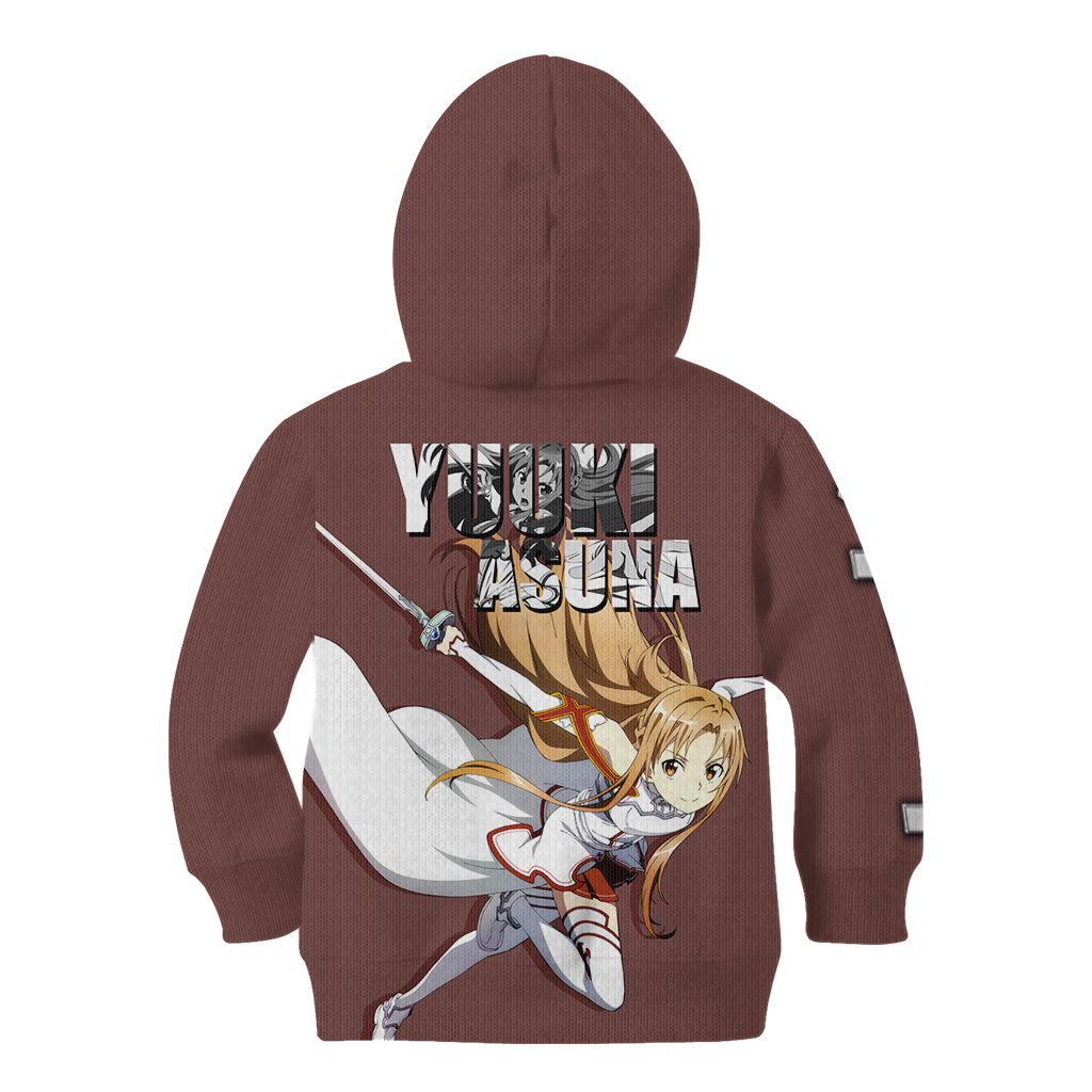 Asuna Yuuki Kid Hoodie Sword Art Online
