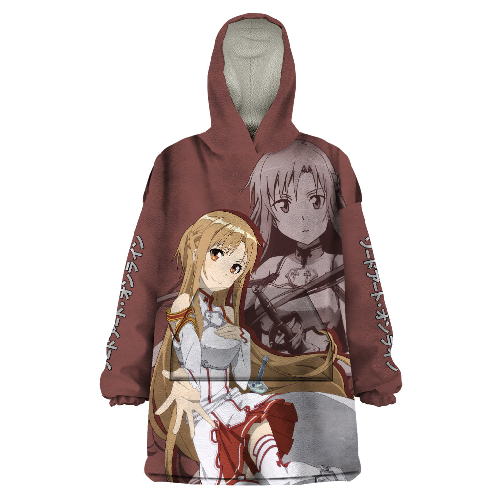 Asuna Yuuki Wearable Blanket Hoodie Sword Art Online