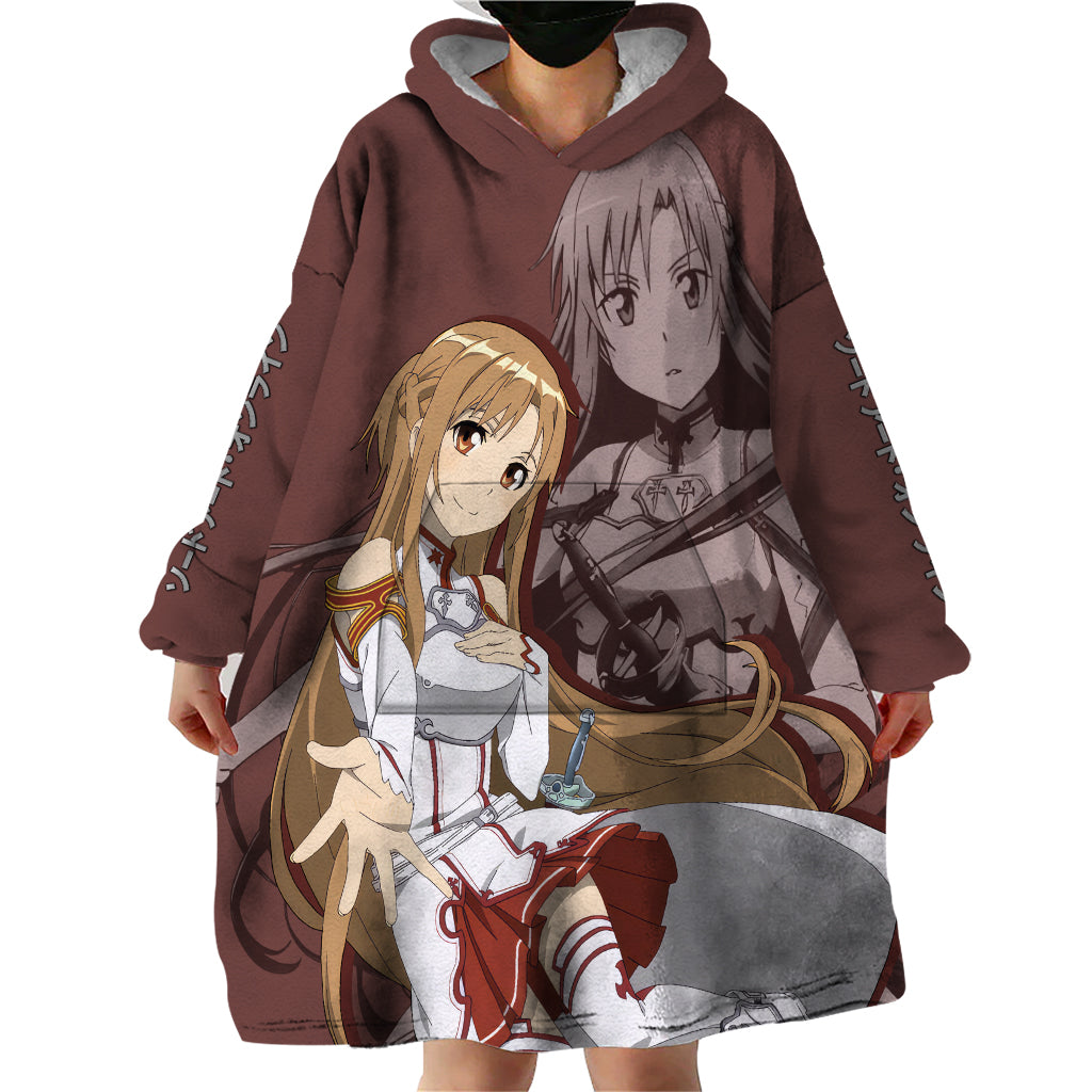 Asuna Yuuki Wearable Blanket Hoodie Sword Art Online