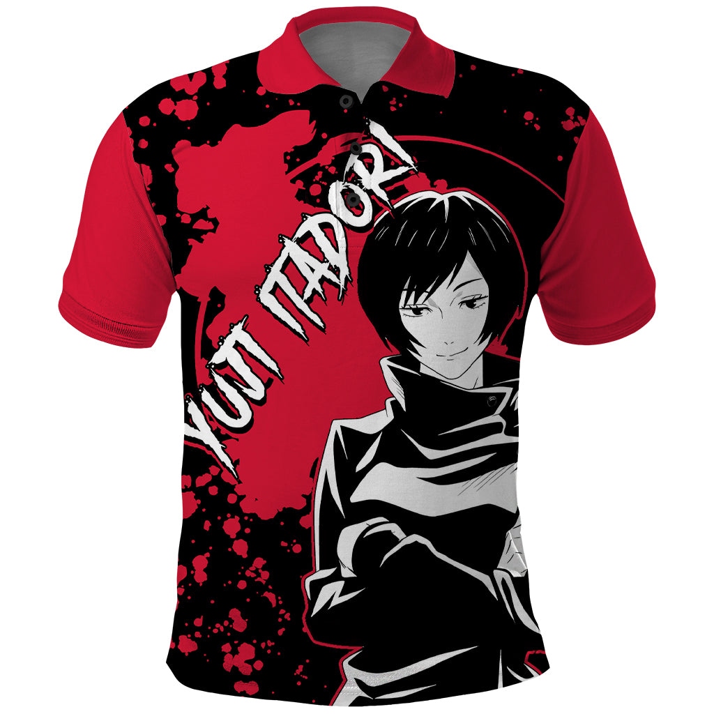 Mai Zenin Jujutsu Kaisen Polo Shirt Manga Style Art