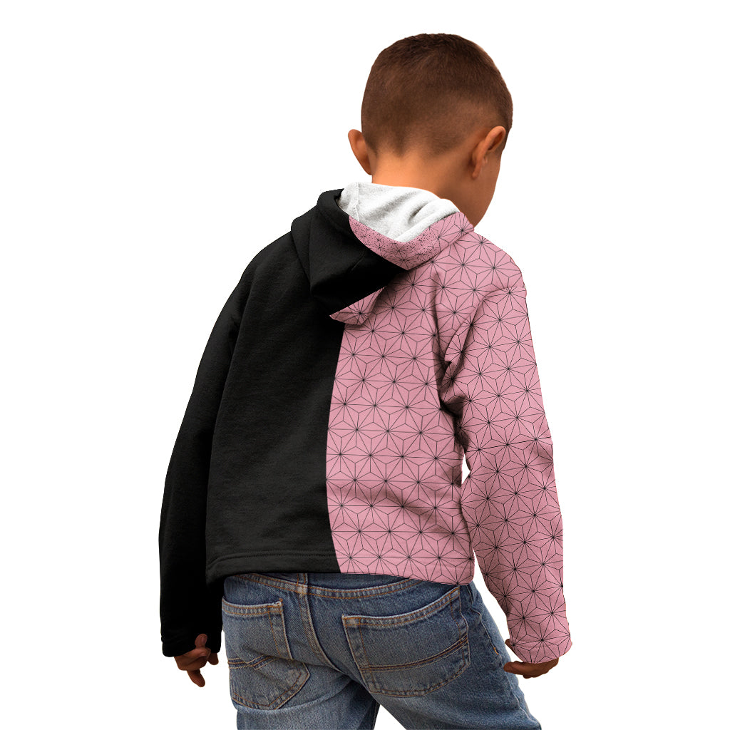 Nezuko Kamado Demon Slayer Kid Hoodie Anime Style