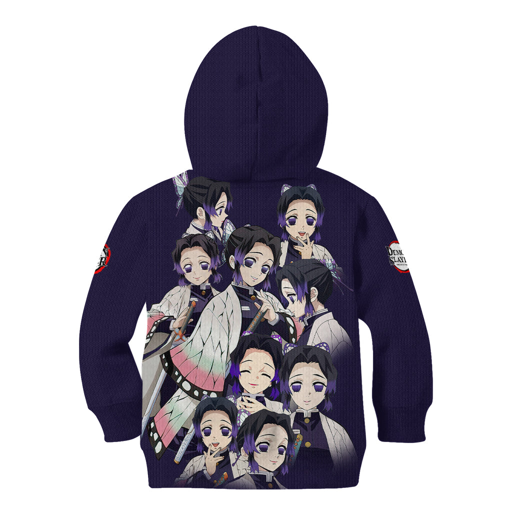 Shinobu Kocho Demon Slayer Kid Hoodie Anime Style