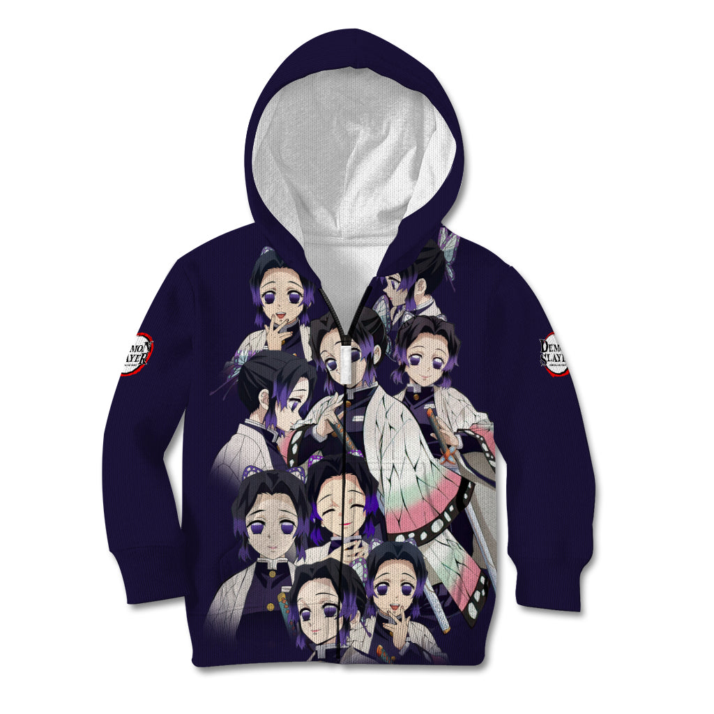Shinobu Kocho Demon Slayer Kid Hoodie Anime Style