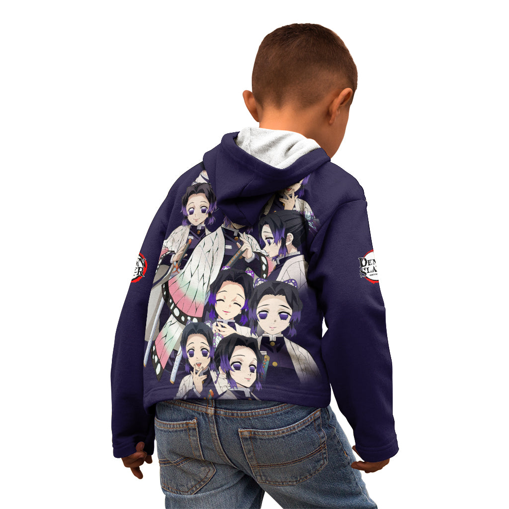 Shinobu Kocho Demon Slayer Kid Hoodie Anime Style