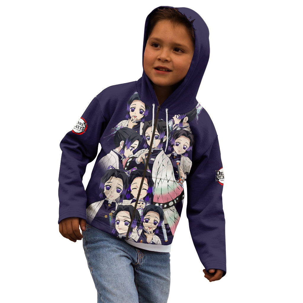 Shinobu Kocho Demon Slayer Kid Hoodie Anime Style