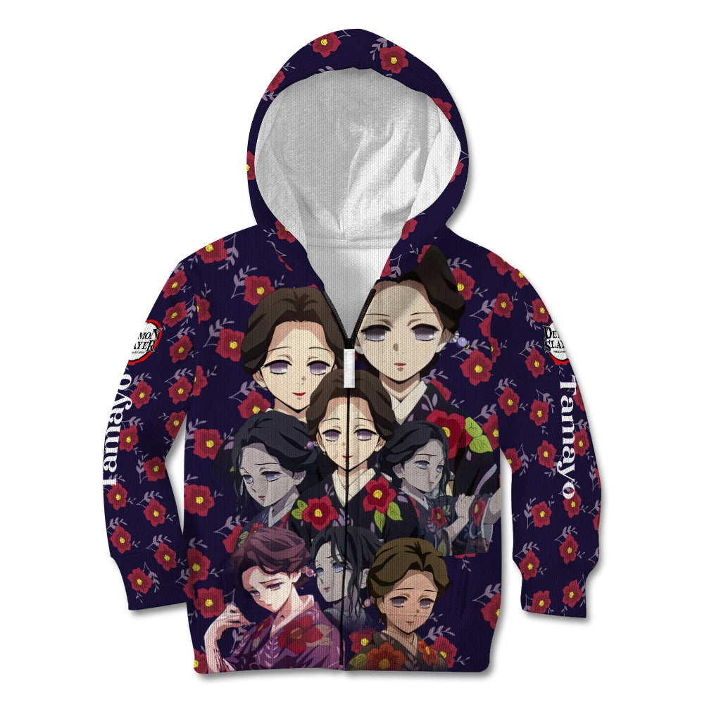 Tamayo Demon Slayer Kid Hoodie Anime Style