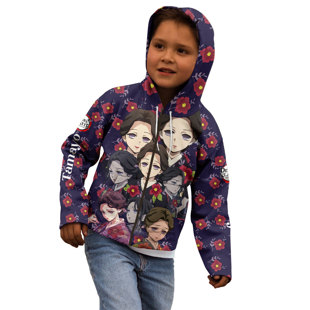 Tamayo Demon Slayer Kid Hoodie Anime Style
