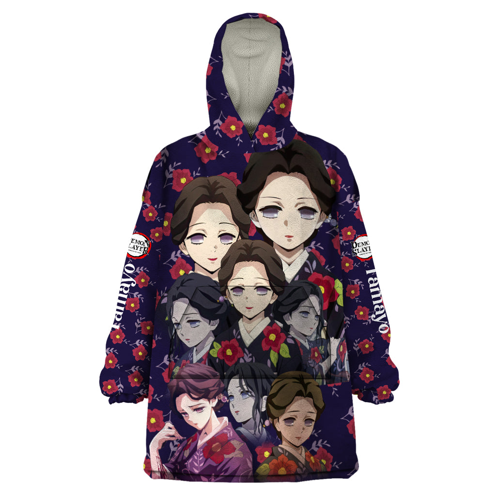 Tamayo Demon Slayer Wearable Blanket Hoodie Anime Style