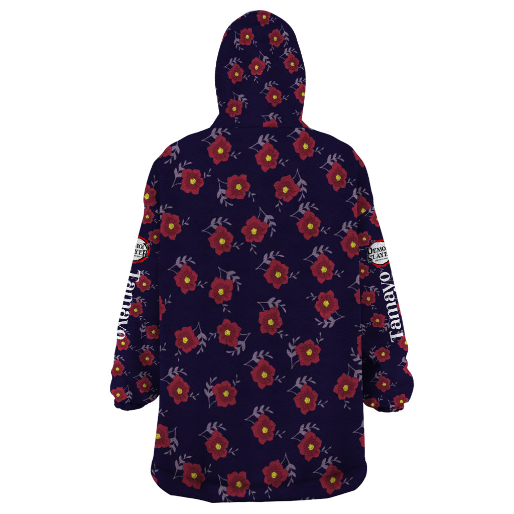 Tamayo Demon Slayer Wearable Blanket Hoodie Anime Style