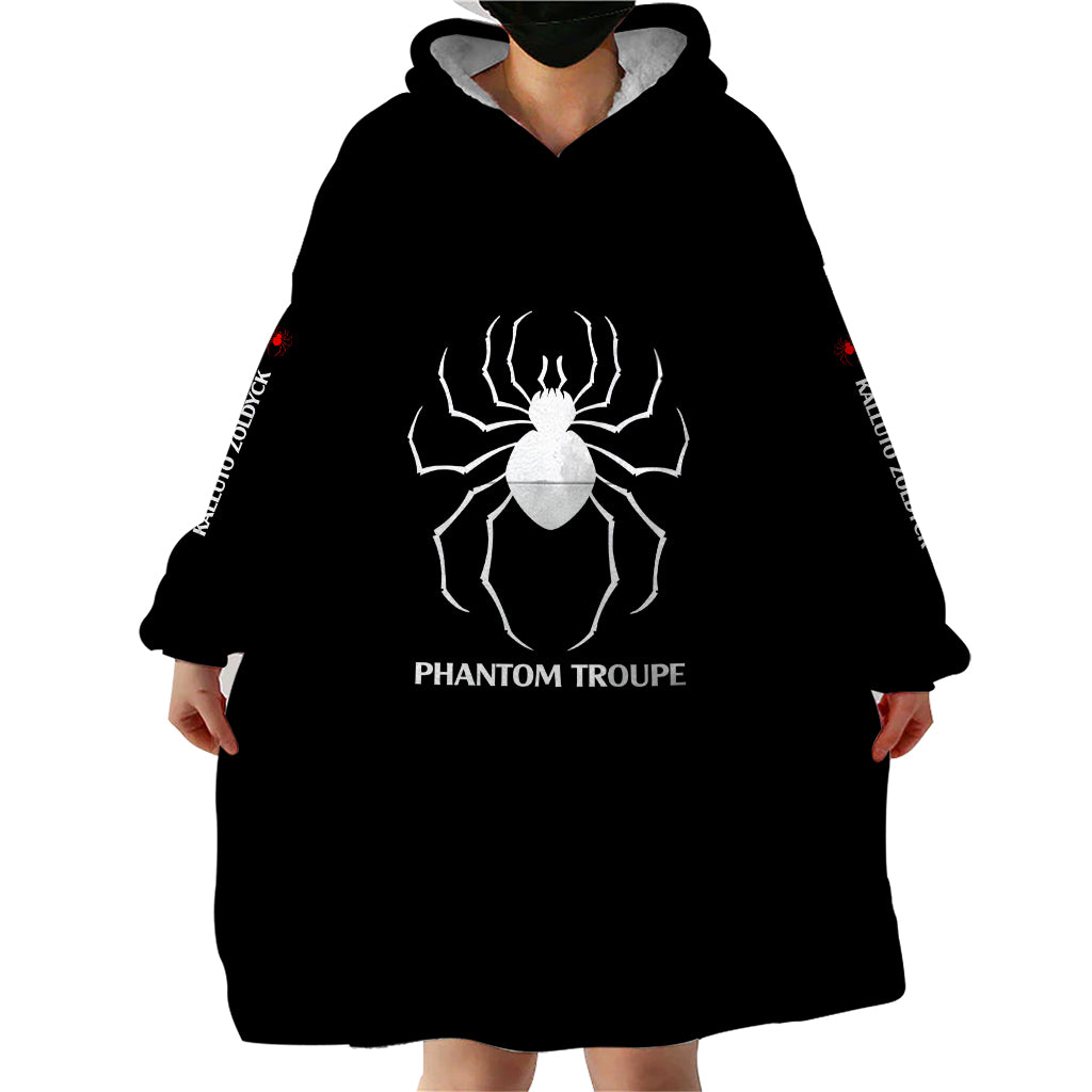 Kalluto Zoldyck Phantom Troupe Hunter X Hunter Wearable Blanket Hoodie Anime Style