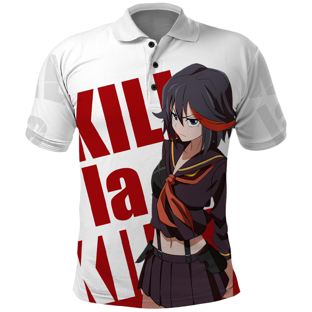 Ryuko Matoi Kill La Kill Polo Shirt Anime Style