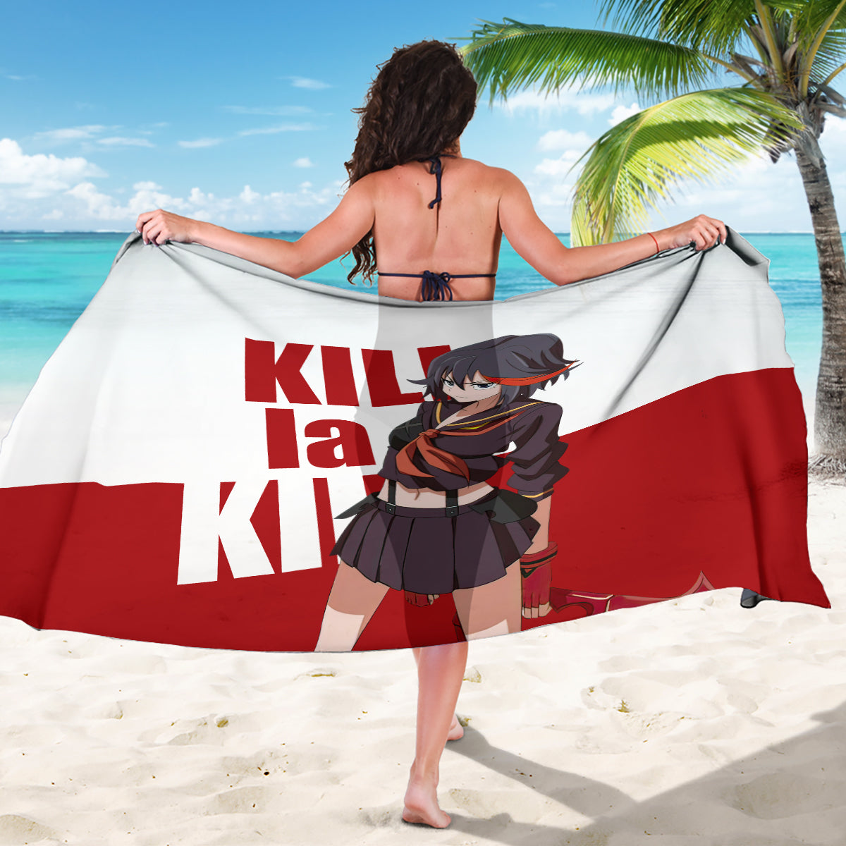 Ryuko Matoi Kill La Kill Sarong Anime Style