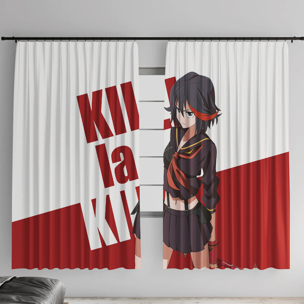 Ryuko Matoi Kill La Kill Window Curtain Anime Style