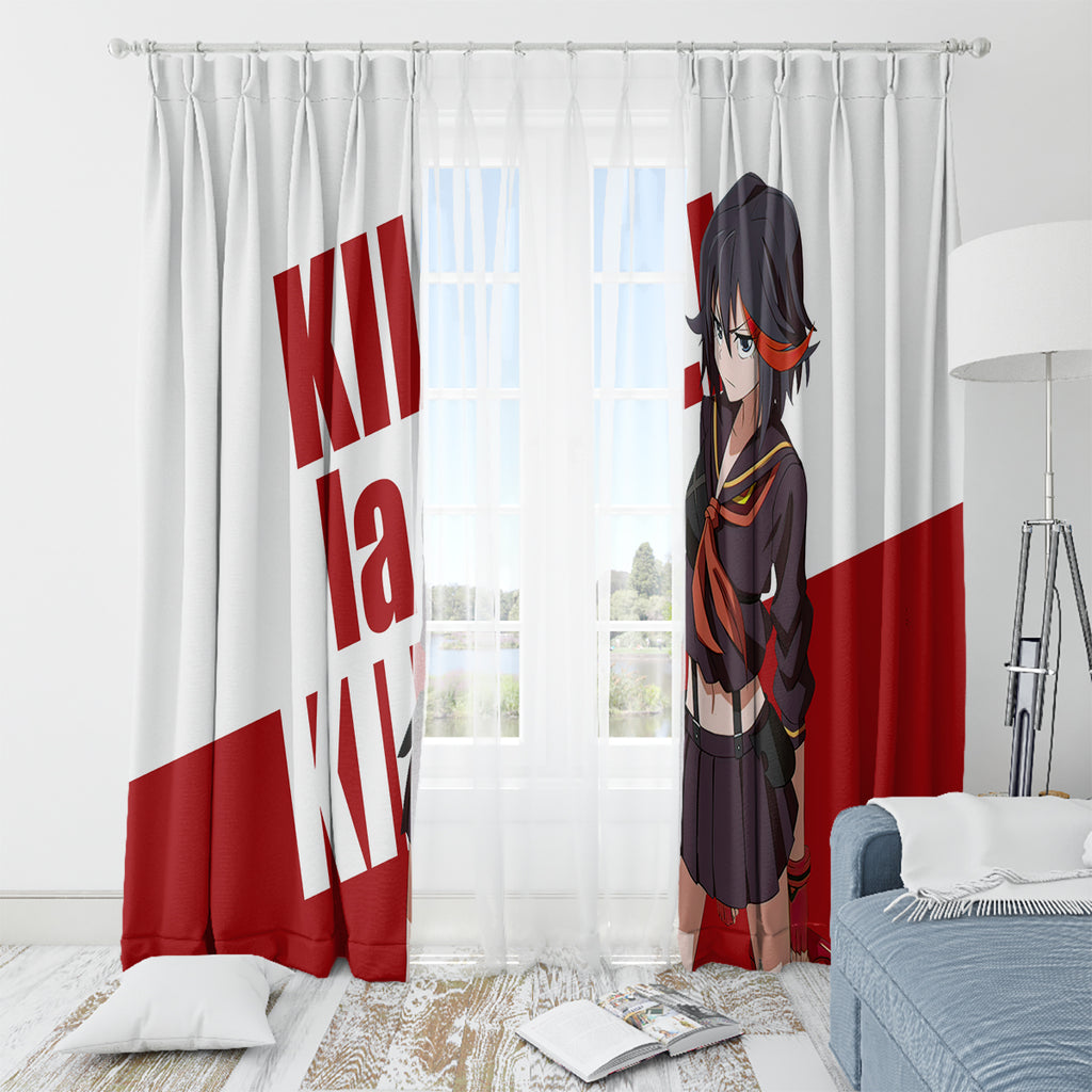 Ryuko Matoi Kill La Kill Window Curtain Anime Style