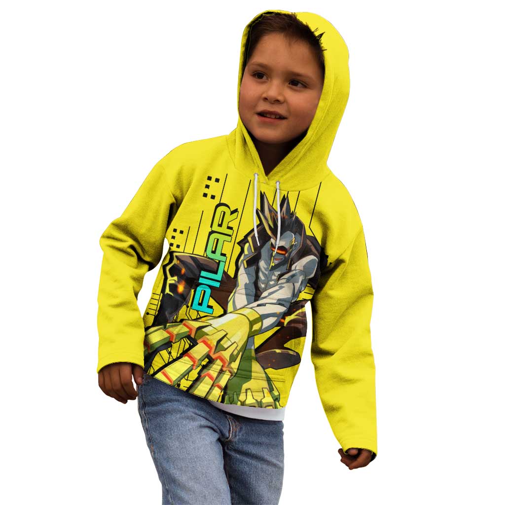 Pilar - Cyberpunk Edgerunners Kid Hoodie Anime Style