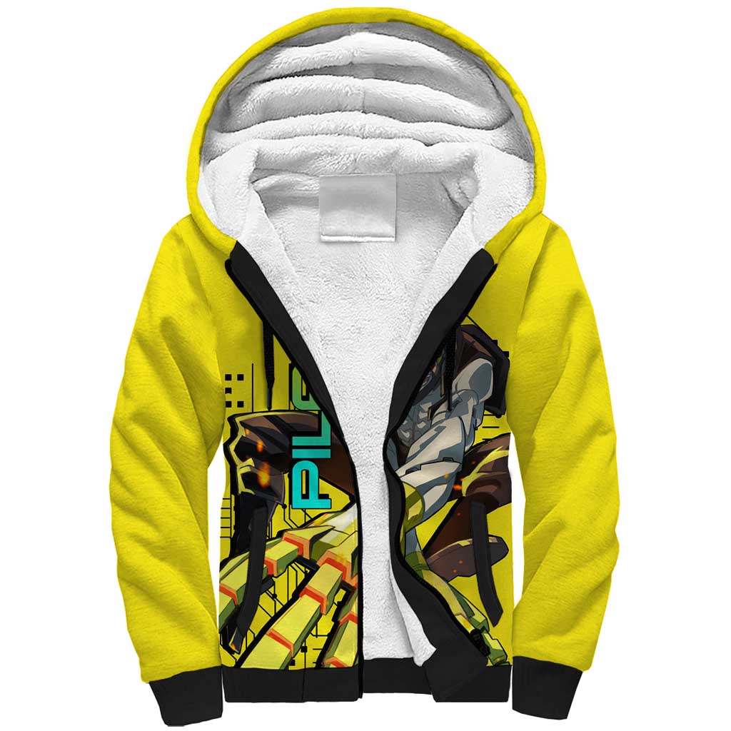 Pilar - Cyberpunk Edgerunners Sherpa Hoodie Anime Style