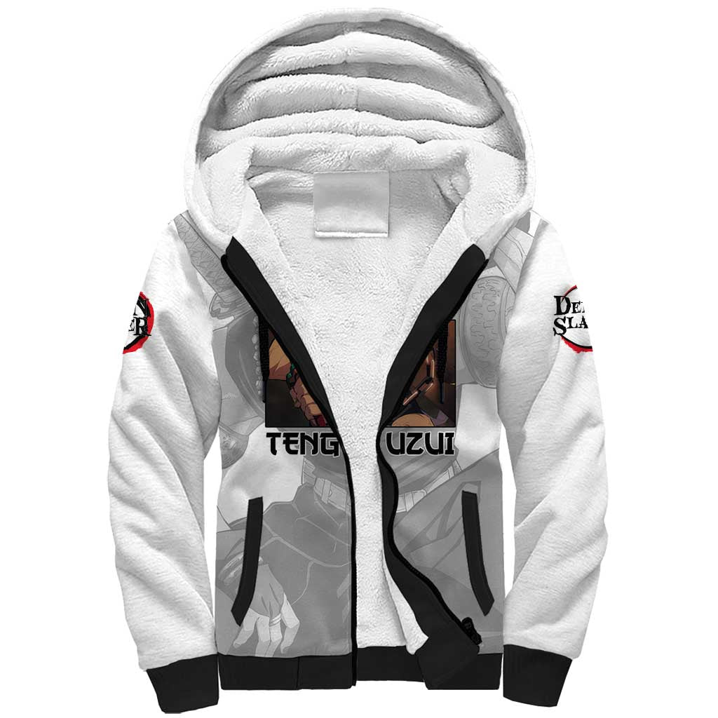 Tengen Uzui - Demon Slayer Sherpa Hoodie Anime Style