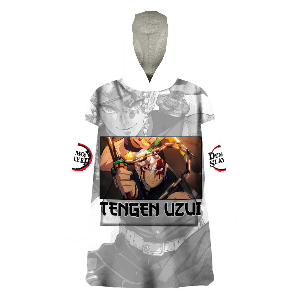 Tengen Uzui - Demon Slayer Wearable Blanket Hoodie Anime Style