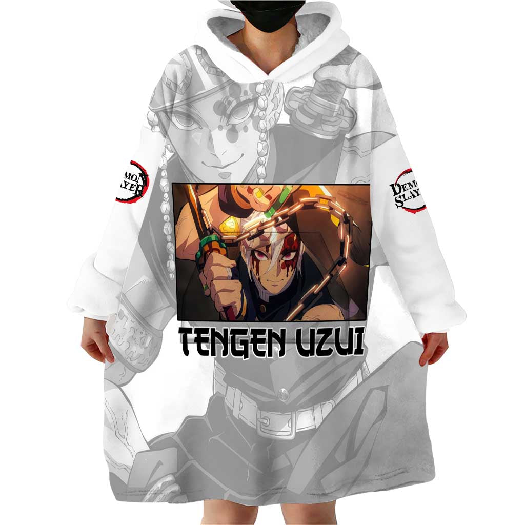Tengen Uzui - Demon Slayer Wearable Blanket Hoodie Anime Style
