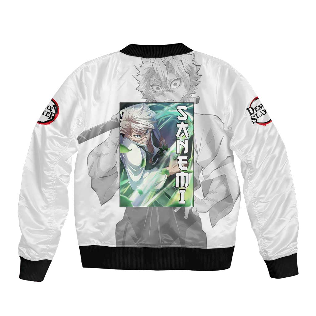 Sanemi Shinazugawa - Demon Slayer Bomber Jacket Anime Style