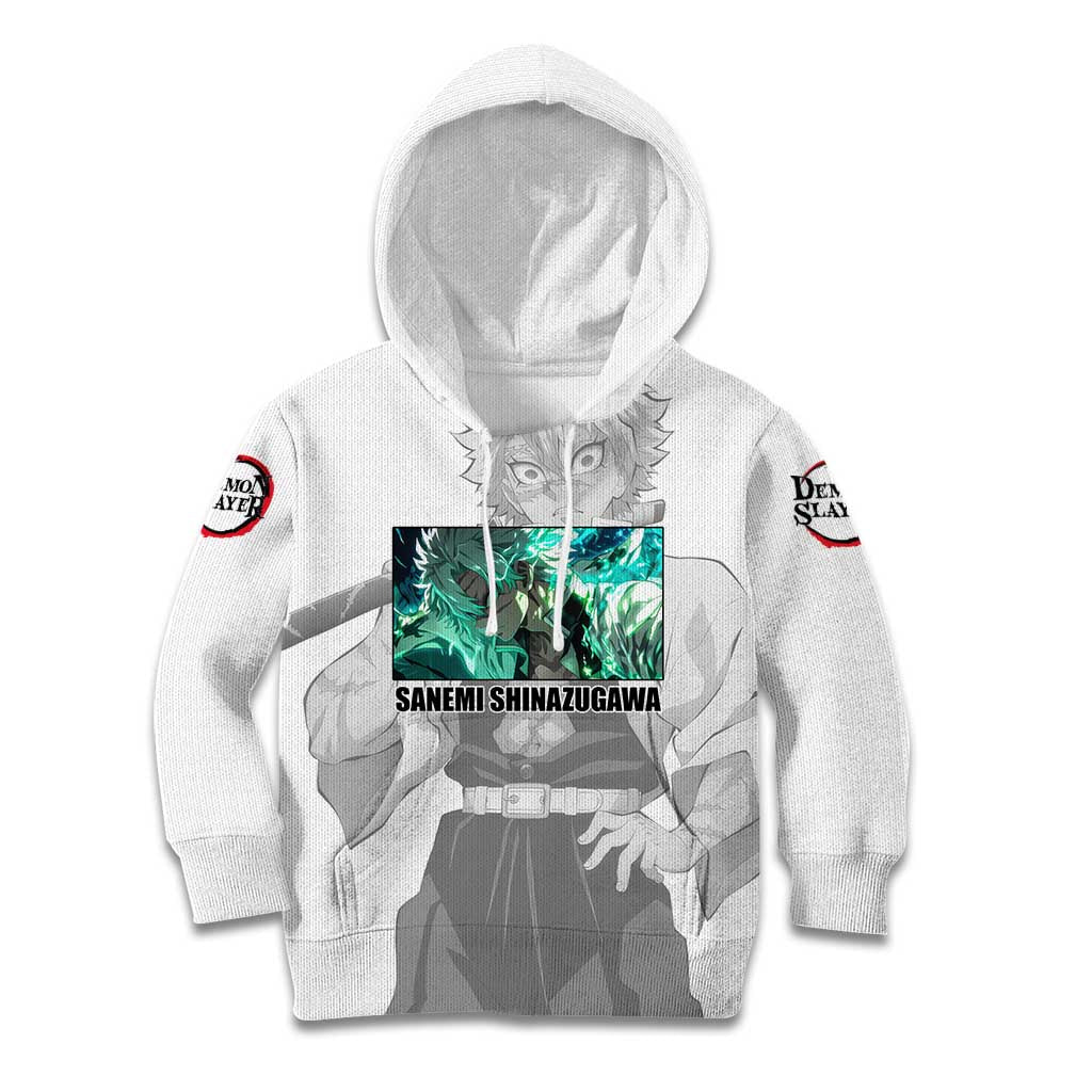 Sanemi Shinazugawa - Demon Slayer Kid Hoodie Anime Style