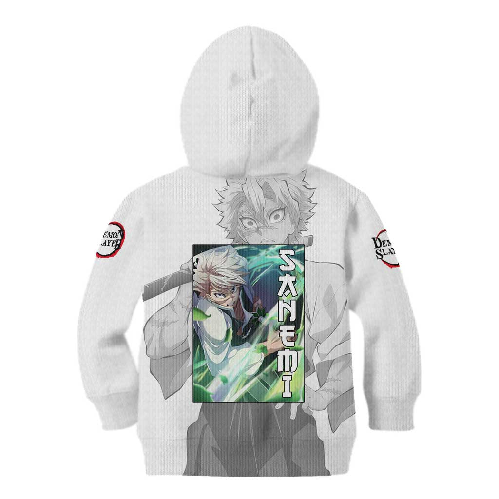 Sanemi Shinazugawa - Demon Slayer Kid Hoodie Anime Style
