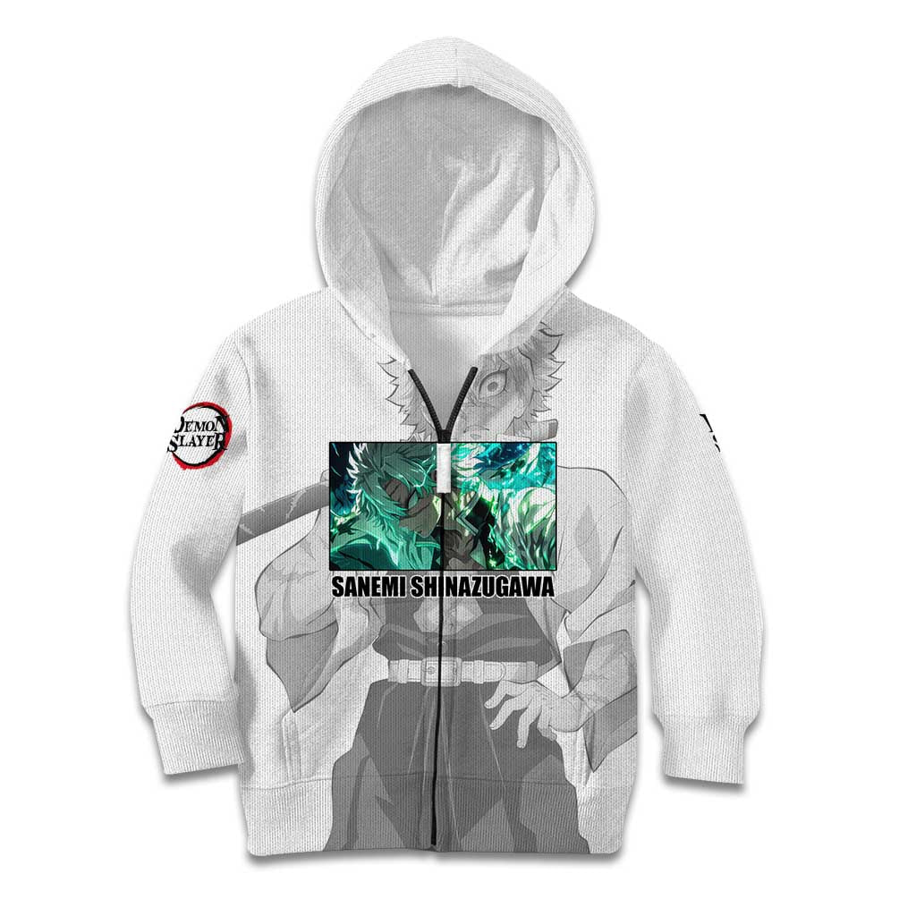 Sanemi Shinazugawa - Demon Slayer Kid Hoodie Anime Style