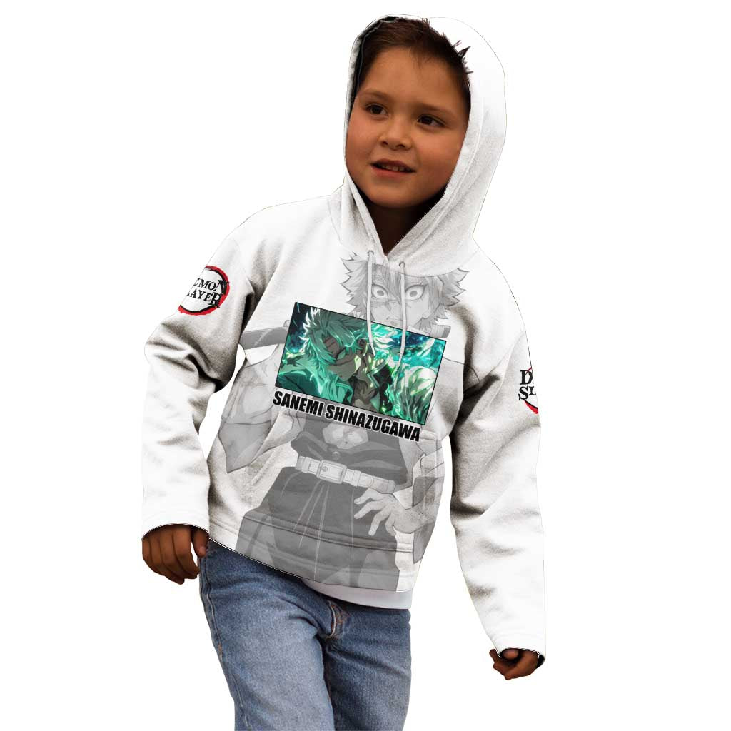 Sanemi Shinazugawa - Demon Slayer Kid Hoodie Anime Style