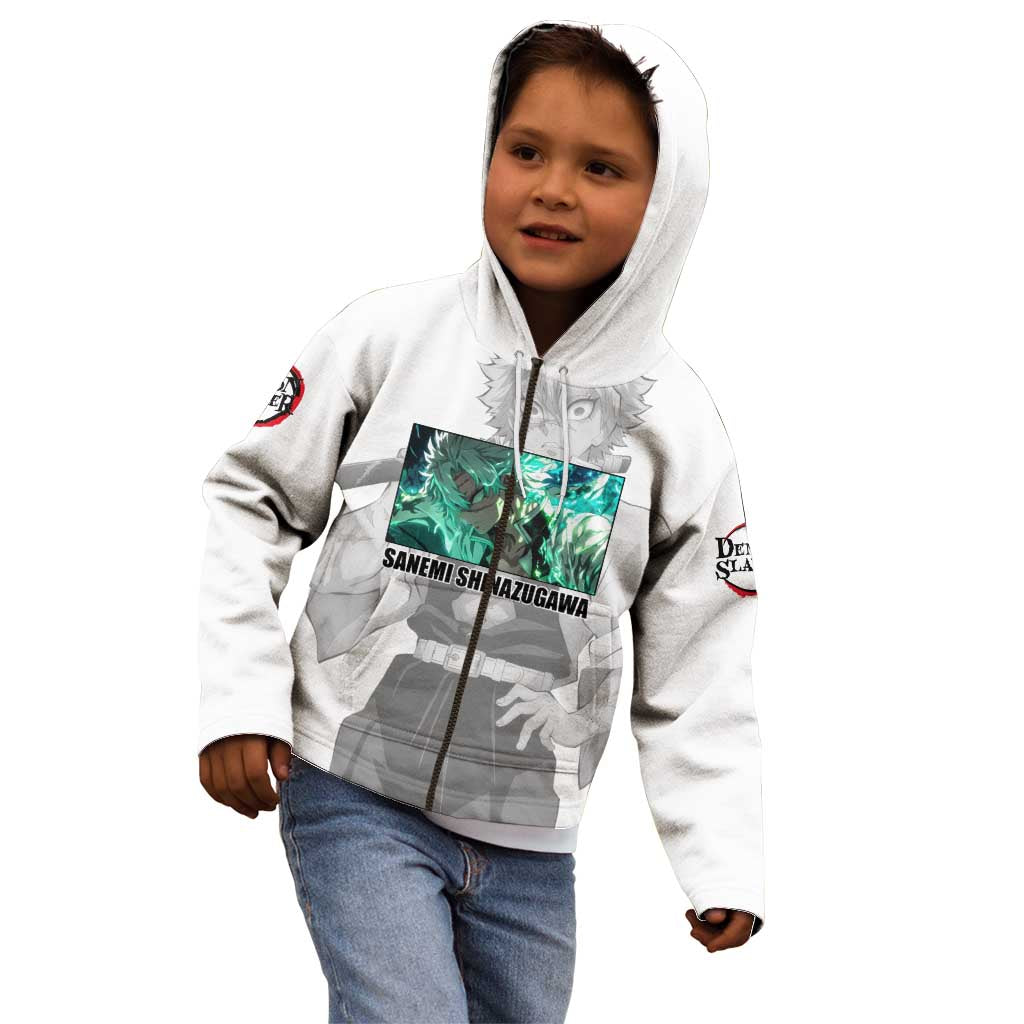 Sanemi Shinazugawa - Demon Slayer Kid Hoodie Anime Style