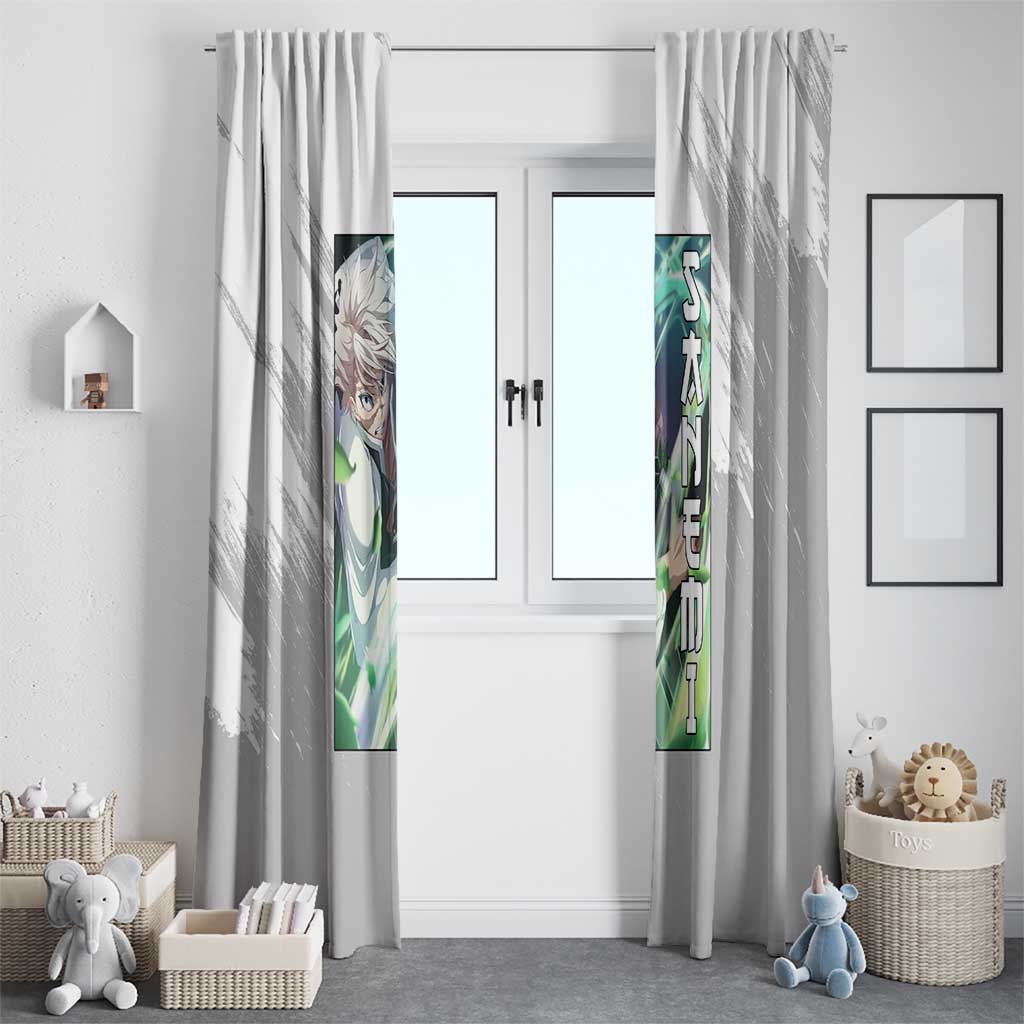 Sanemi Shinazugawa - Demon Slayer Window Curtain Anime Style