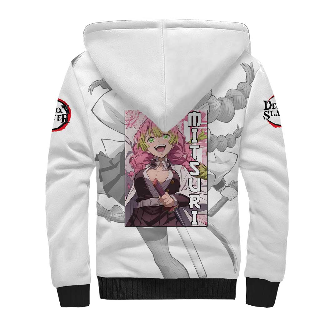 Mitsuri Kanroji - Demon Slayer Sherpa Hoodie Anime Style