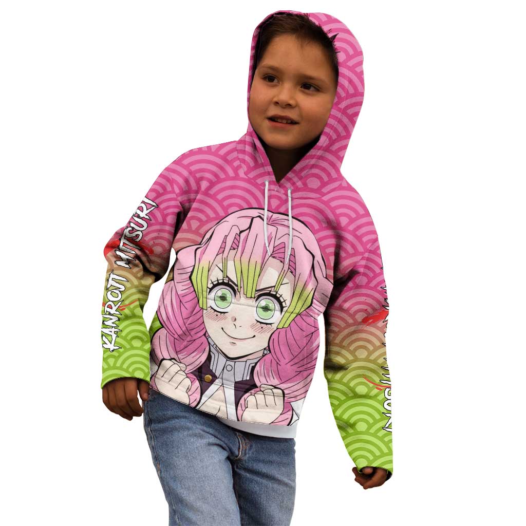 Mitsuri Kanroji - Demon Slayer Kid Hoodie Anime Style