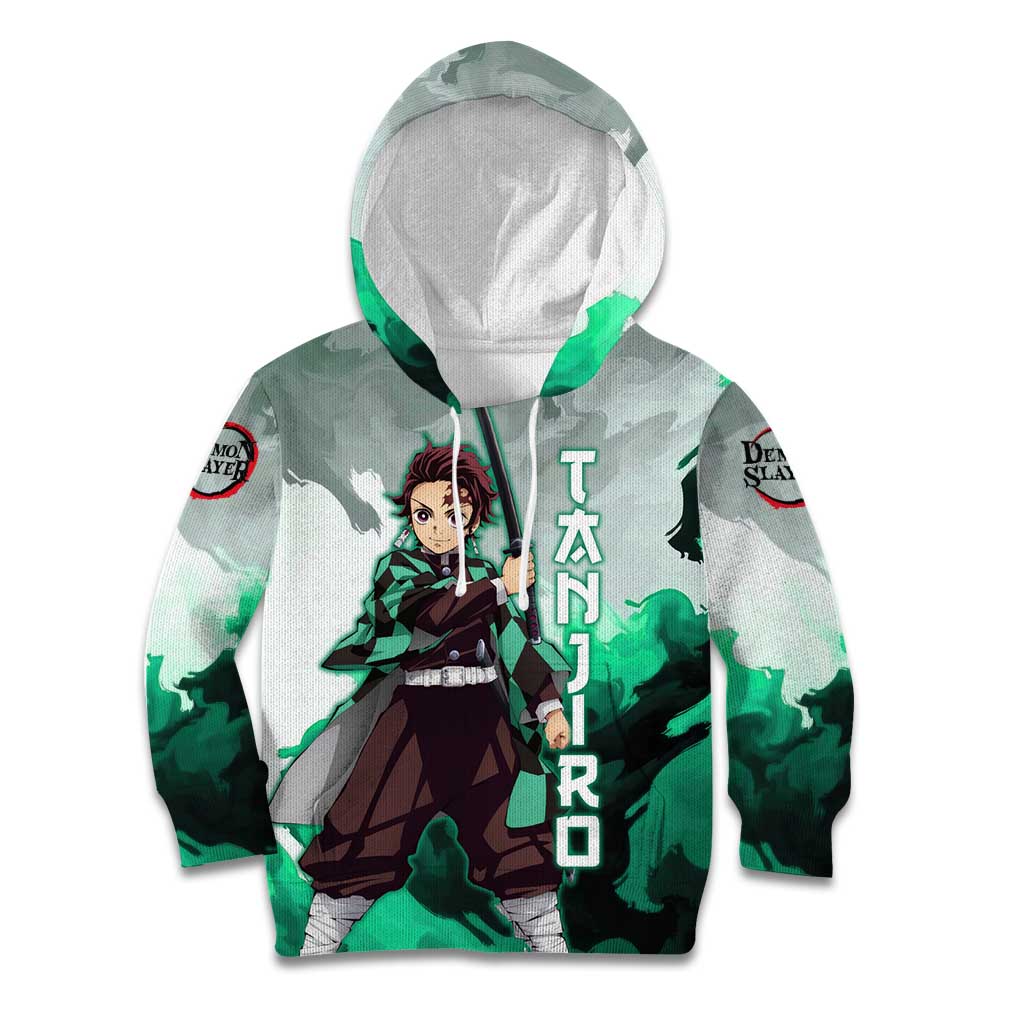 TanjIro Kamado - Demon Slayer Kid Hoodie Anime Style