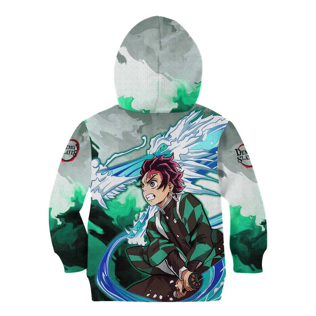 TanjIro Kamado - Demon Slayer Kid Hoodie Anime Style