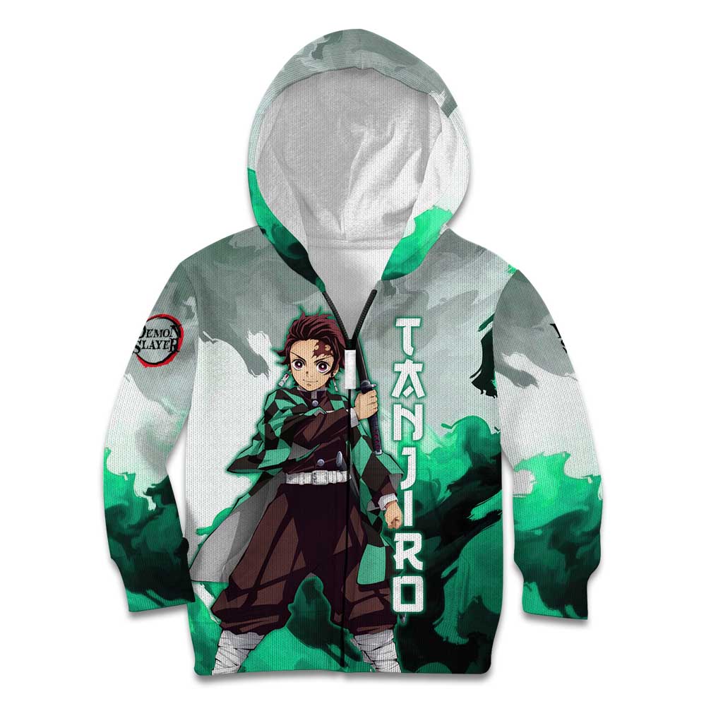 TanjIro Kamado - Demon Slayer Kid Hoodie Anime Style