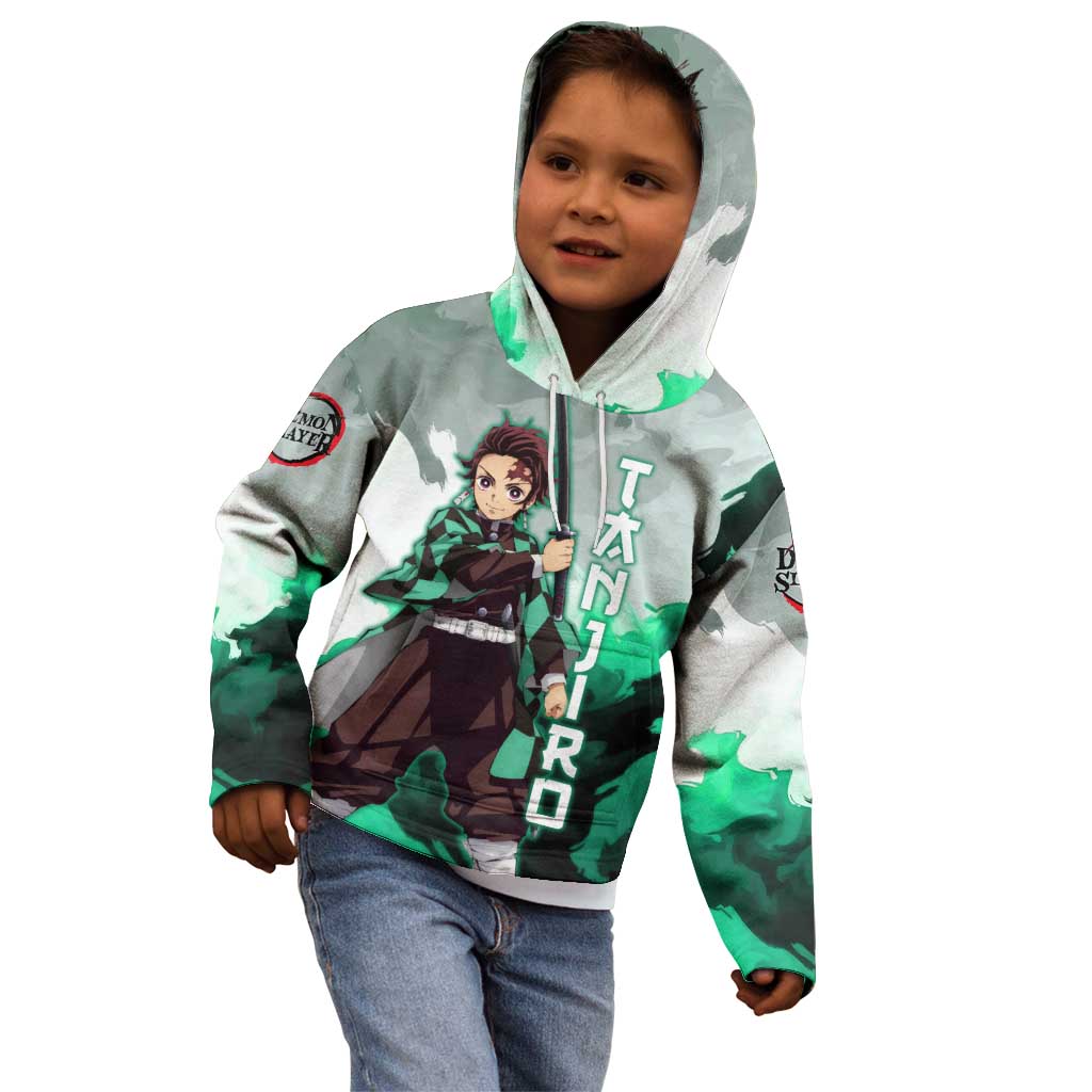 TanjIro Kamado - Demon Slayer Kid Hoodie Anime Style