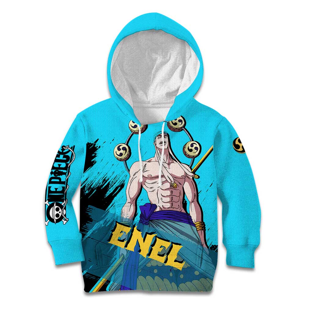 Enel - One Piece Kid Hoodie Anime Style