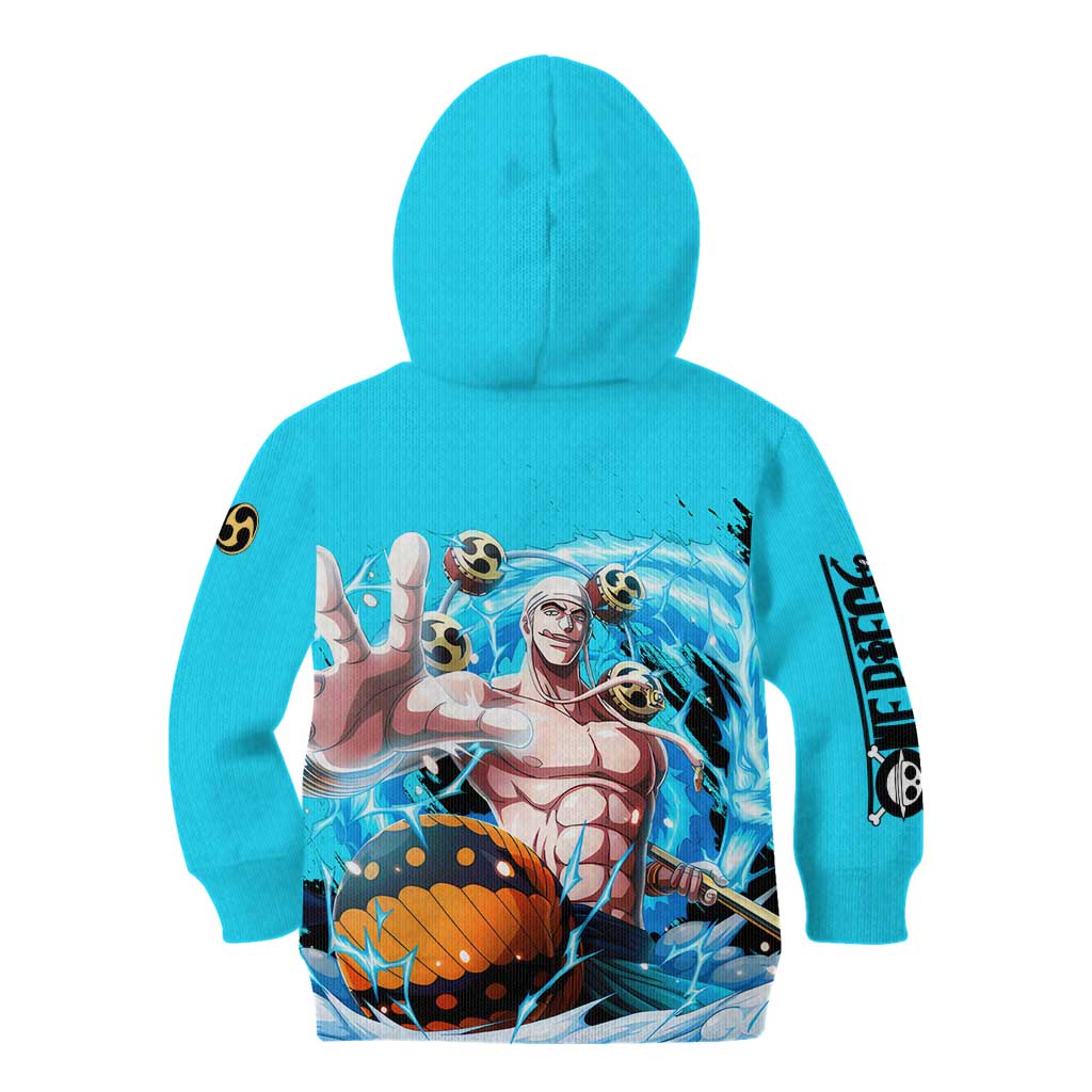 Enel - One Piece Kid Hoodie Anime Style