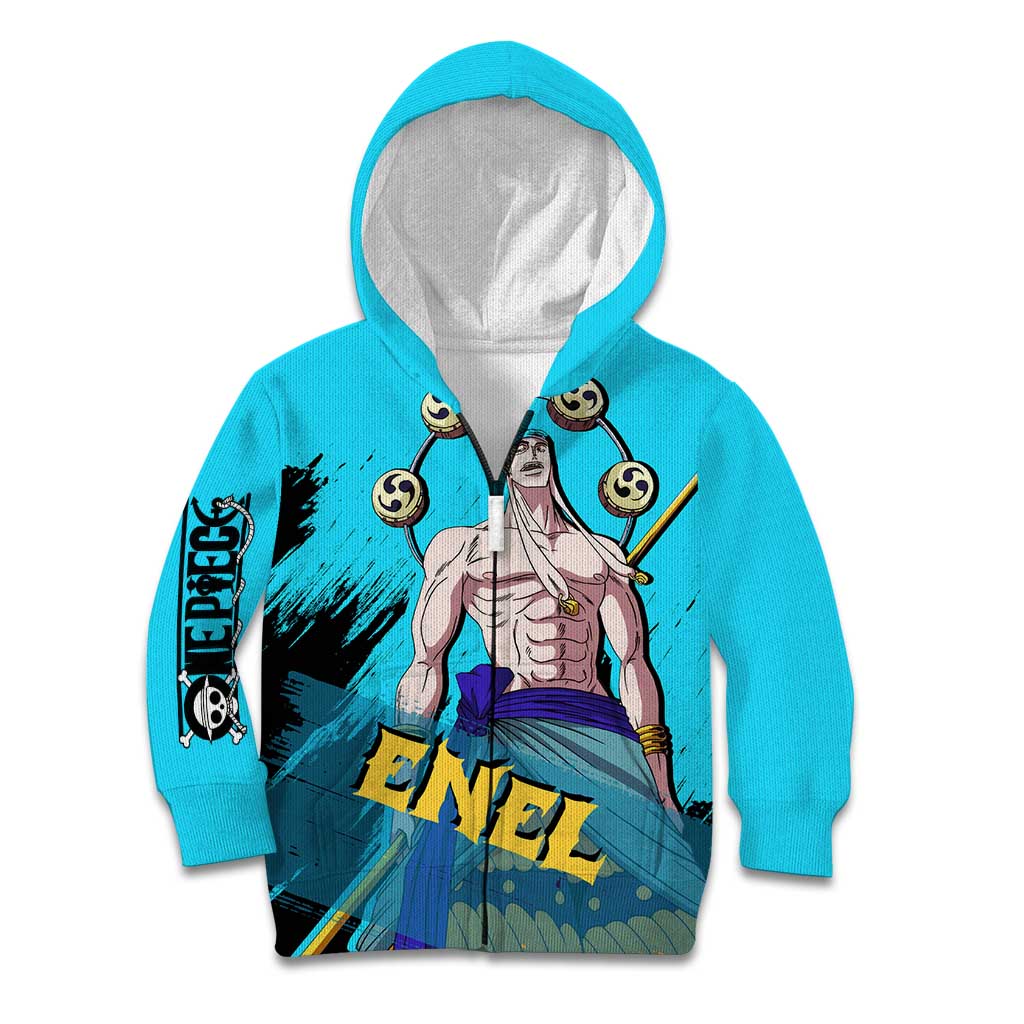 Enel - One Piece Kid Hoodie Anime Style