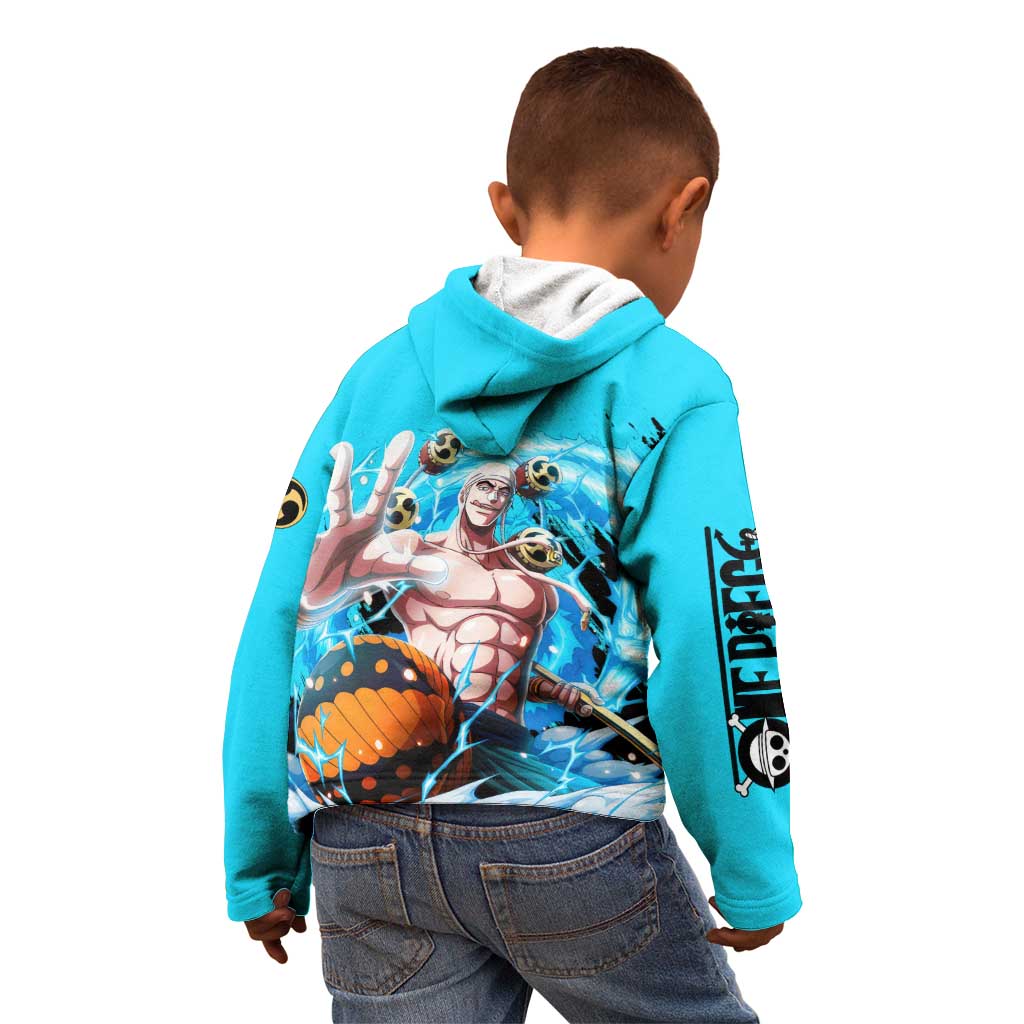 Enel - One Piece Kid Hoodie Anime Style