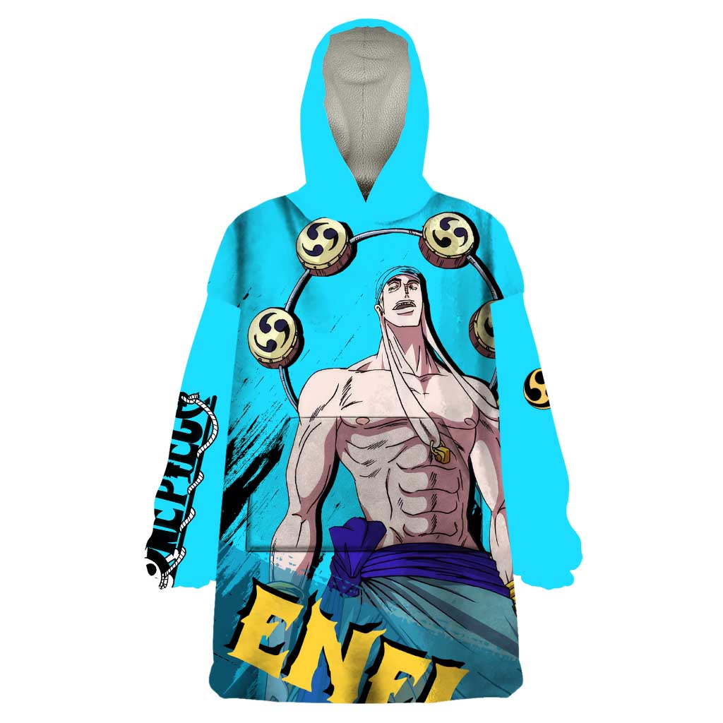 Enel - One Piece Wearable Blanket Hoodie Anime Style