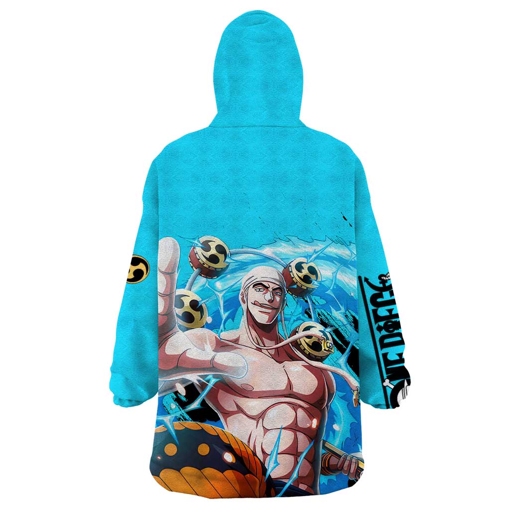 Enel - One Piece Wearable Blanket Hoodie Anime Style