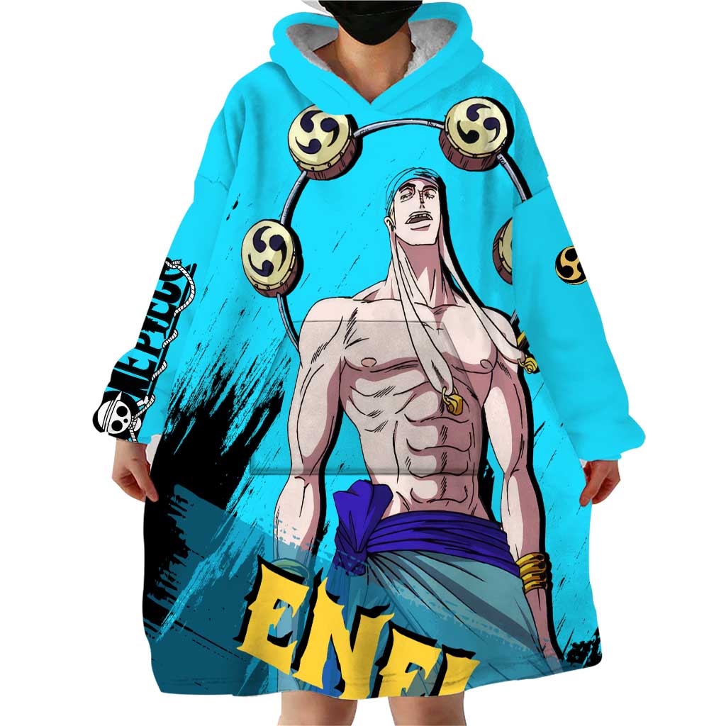 Enel - One Piece Wearable Blanket Hoodie Anime Style