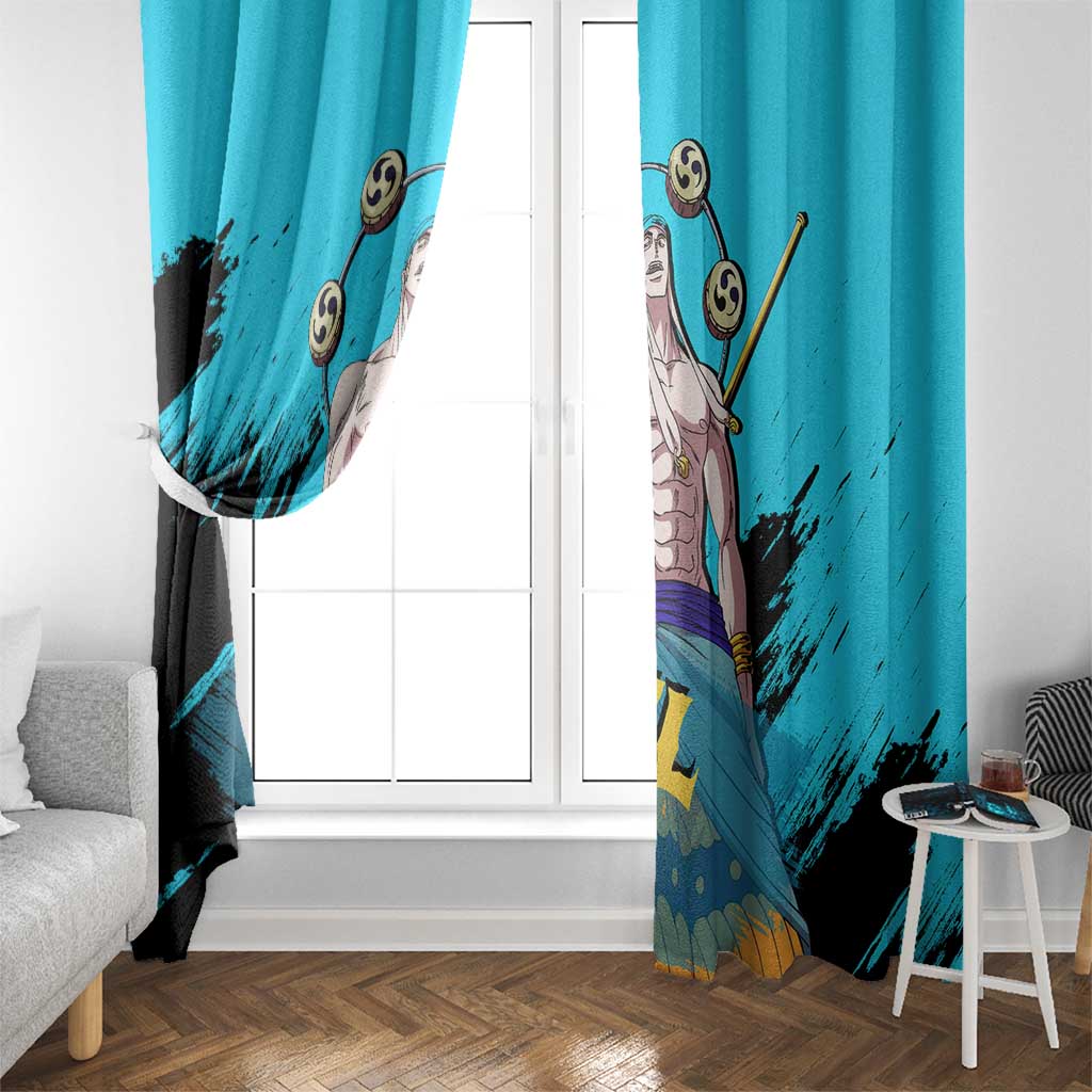 Enel - One Piece Window Curtain Anime Style