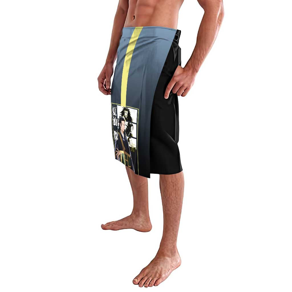 Suguru Geto from Jujutsu Kaisen Lavalava with Yellow and Blue Background and Multiple Poses Design - The Mazicc