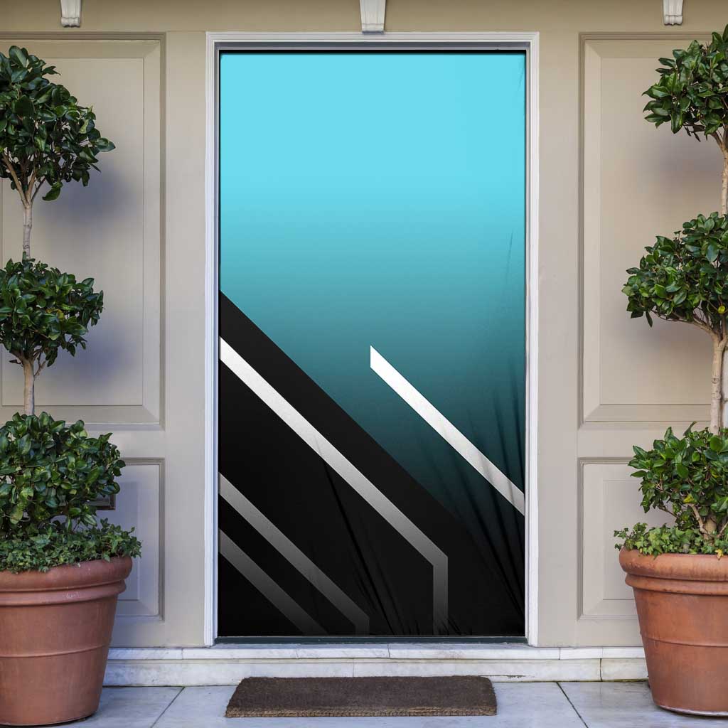 Yamato One Piece Door Cover with Fierce Battle Pose and Energetic Design - The Mazicc