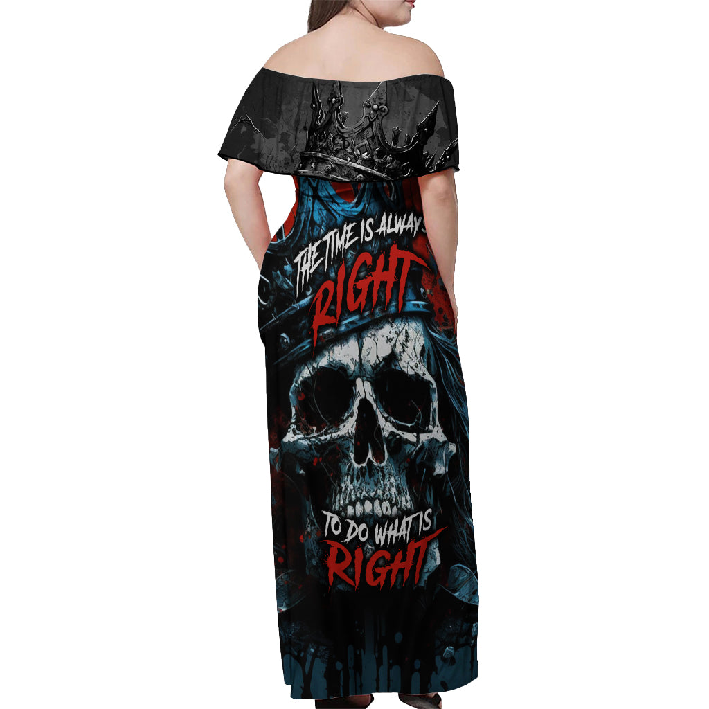 skull-king-off-shoulder-maxi-dress-the-time-is-always-right-to-do-what-is-right