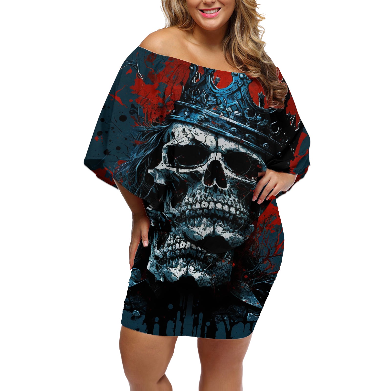 skull-king-off-shoulder-short-dress-the-time-is-always-right-to-do-what-is-right