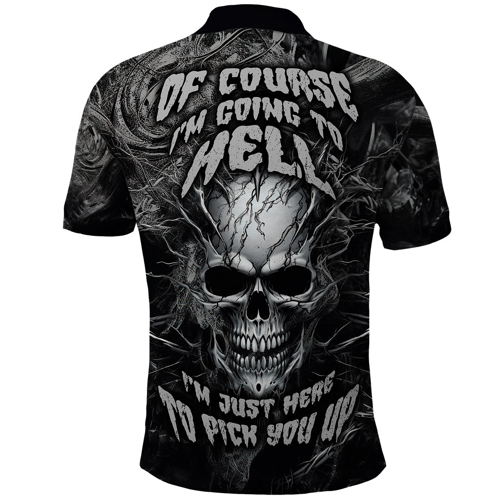 horror-skull-polo-shirt-of-course-im-going-to-hell-im-just-here-to-pick-you-up
