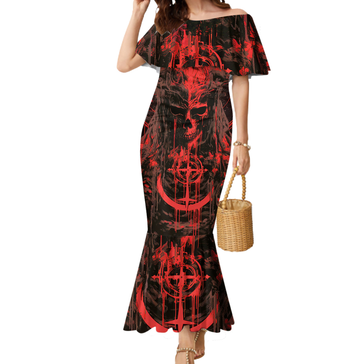 demon-skull-mermaid-dress-welcome-to-hell